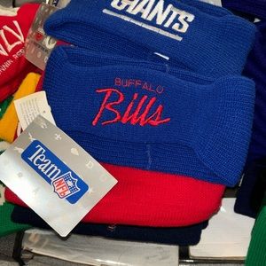 Buffalo bills vintage ear warmer hat